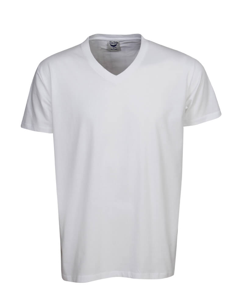 V-Neck Soft-Feel T-Shirt | Flatdog Design & PrintFlatdog Design & Print